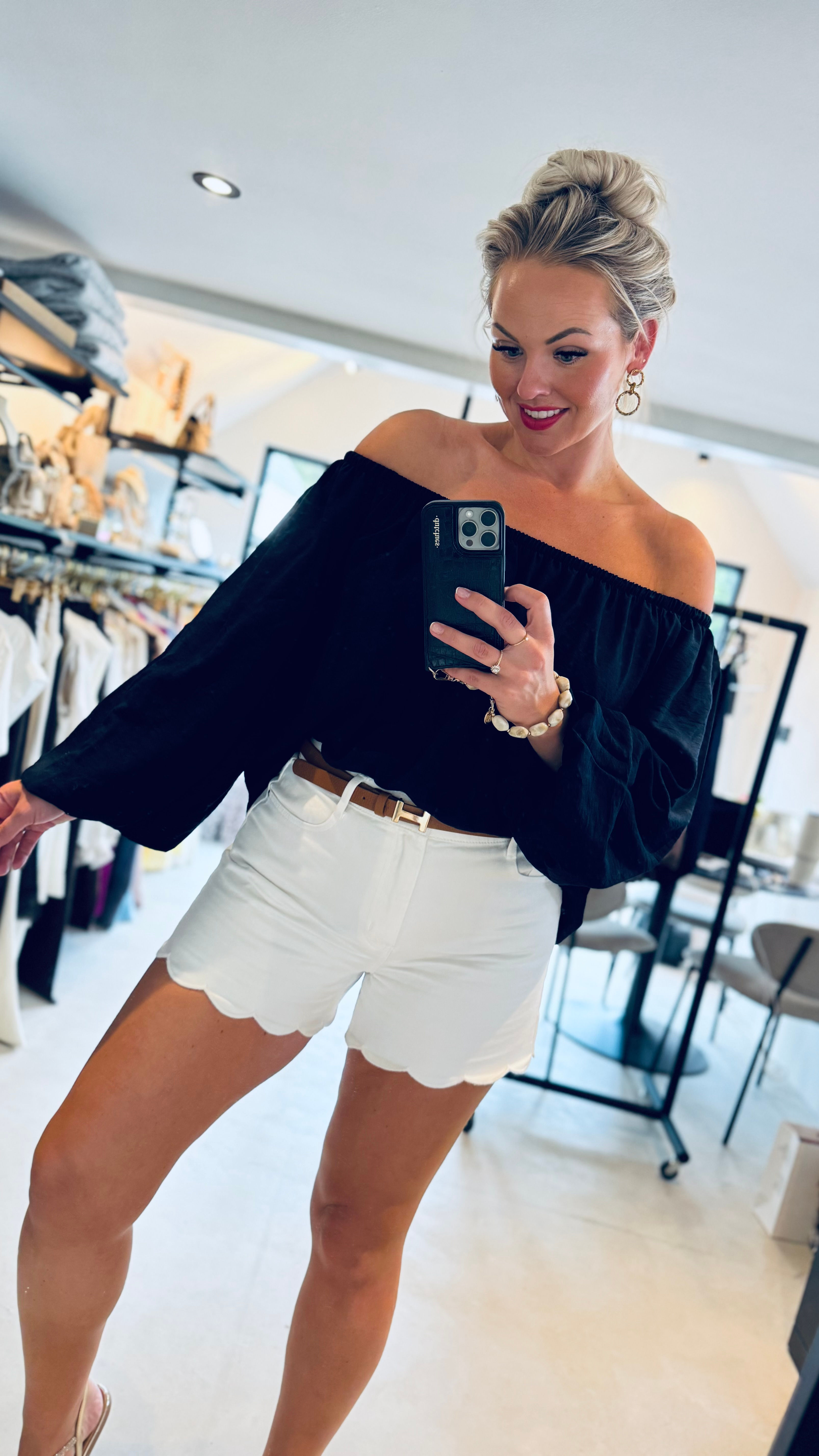 Top Bowie Blauw