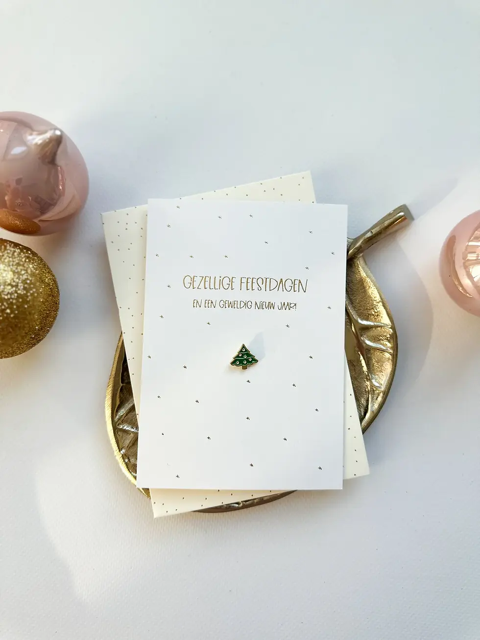 Kaart Gezellige Feestdagen En Een Geweldig Nieuw Jaar