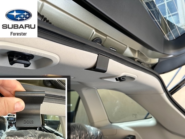 subaru rear dashcam mount