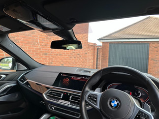 BMW X6 dash cam