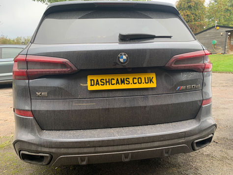 BMW X5 M50d Dashcam & Thatcham tracker install Lincolnshire
