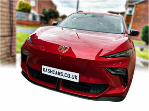Professional Front and Rear FineVu GX1000 Dashcam Installation on a Brand New MG S5 EV in Pontefract