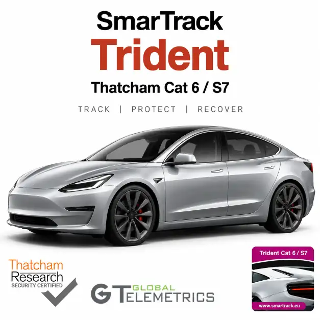 Trident Cat S7 Thatcham Tracker Installed