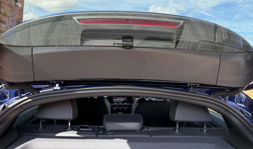 Audi Q3 rear dashcam install