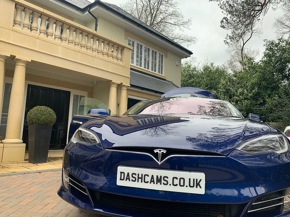 Tesla Dash cam fitter