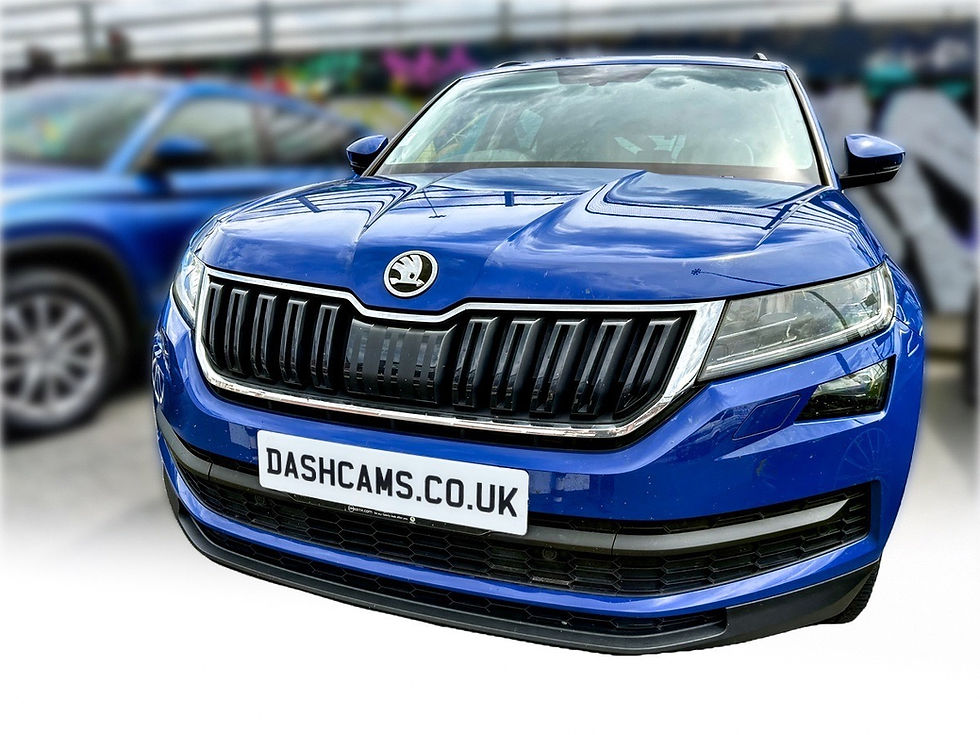 Skoda Kodiaq Dashcam install