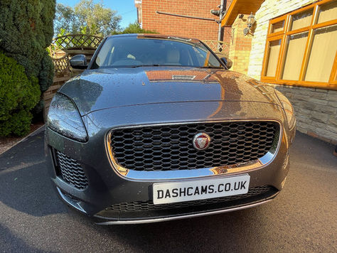 Jaguar E-Pace dashcam install 2.5k resolution