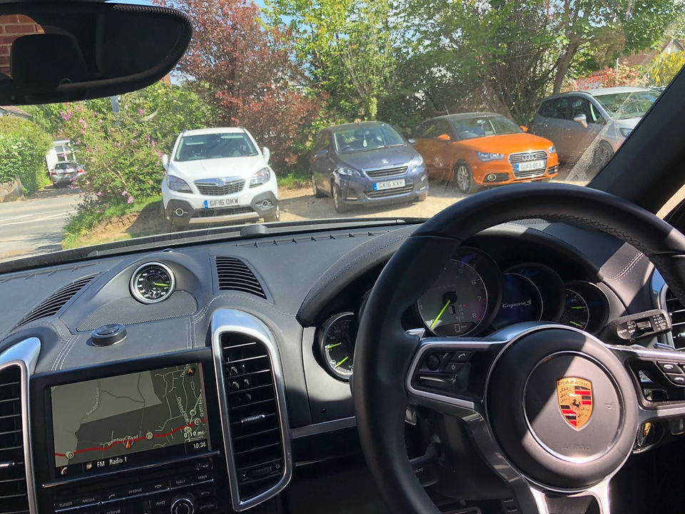 Porsche Cayenne Dashcam