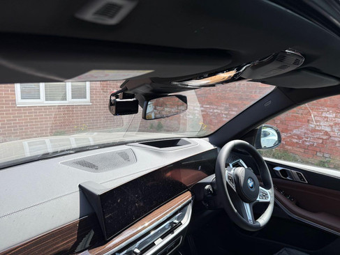 BMW X5 front 4k dashcam install