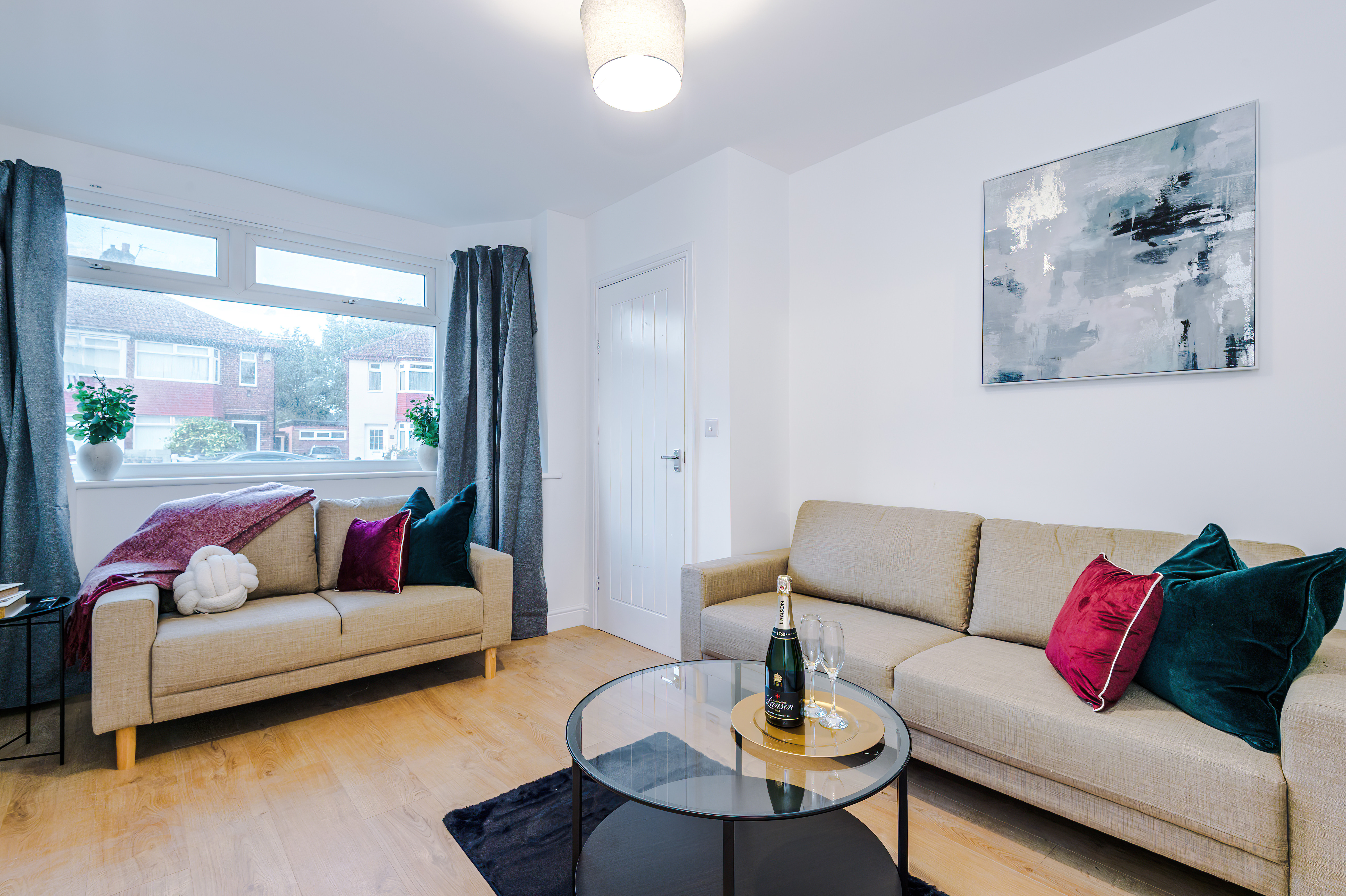 Airbnb management staging