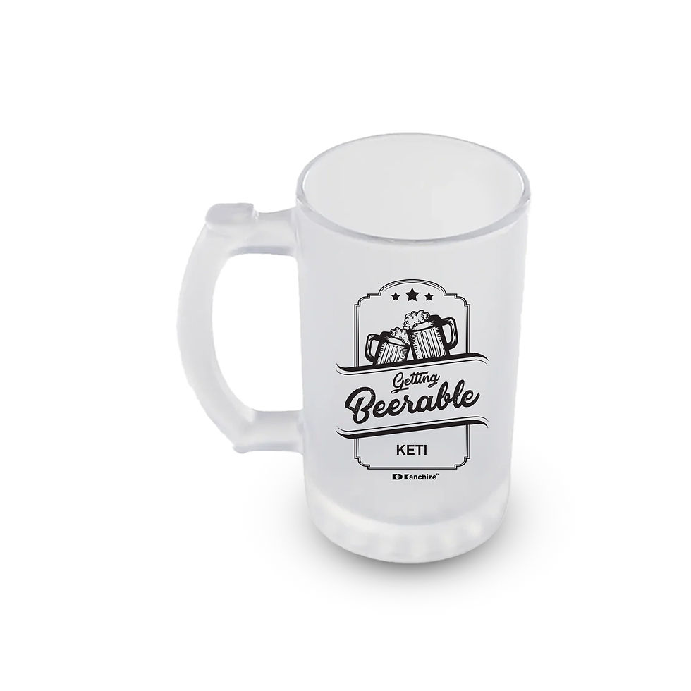 Thumbnail: Customized Kanchize Combo - Beer Mugs