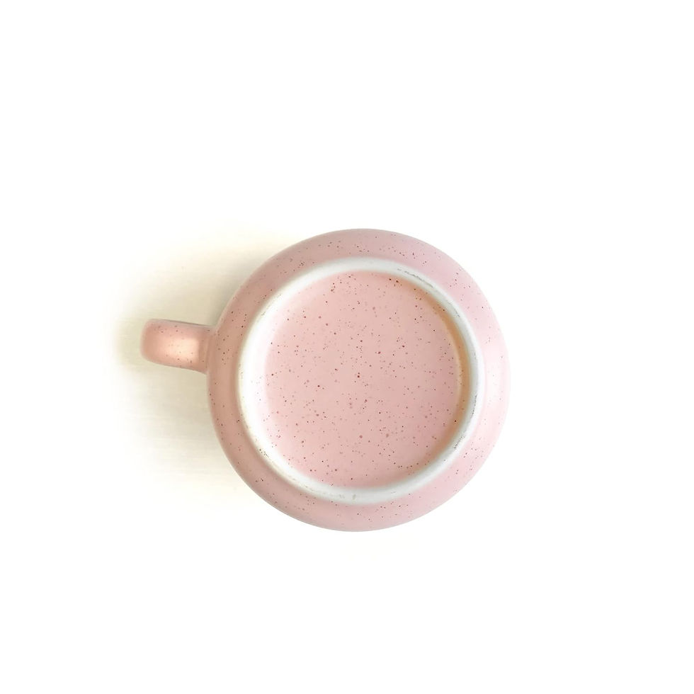 Thumbnail: 1 Kanchize Carved Mug, Ceramic, Pastel Colour, Matt Finish Wake Up