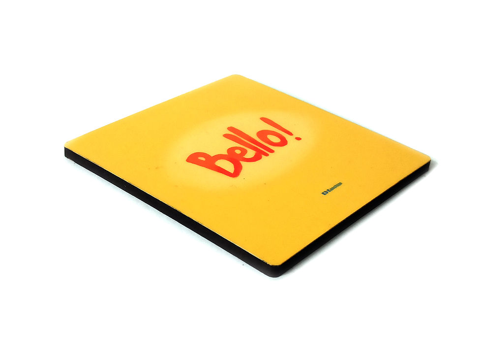 Thumbnail: Kanchize Coasters Printed (Set of 4) (9.5 * 9.5 cm) (Winnie The Pooh + Minion)