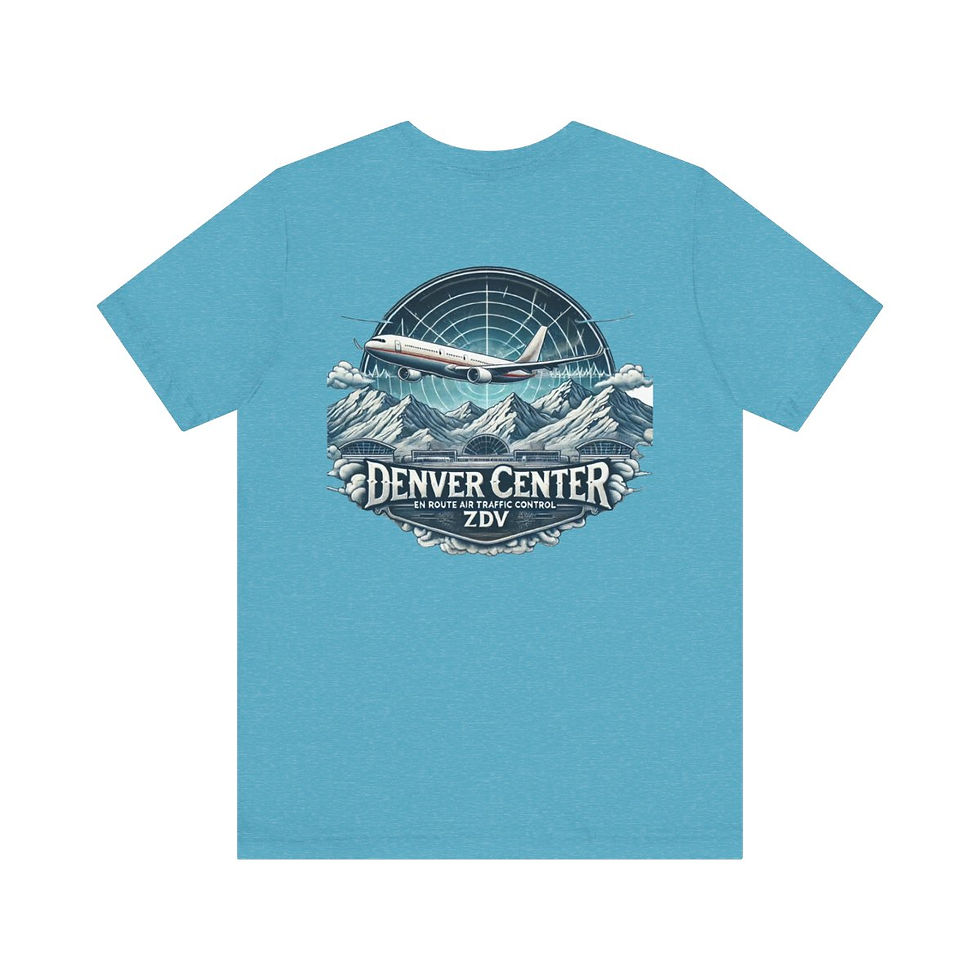 Thumbnail: Denver (ZDV) Center En Route Air Traffic Control T-Shirt
