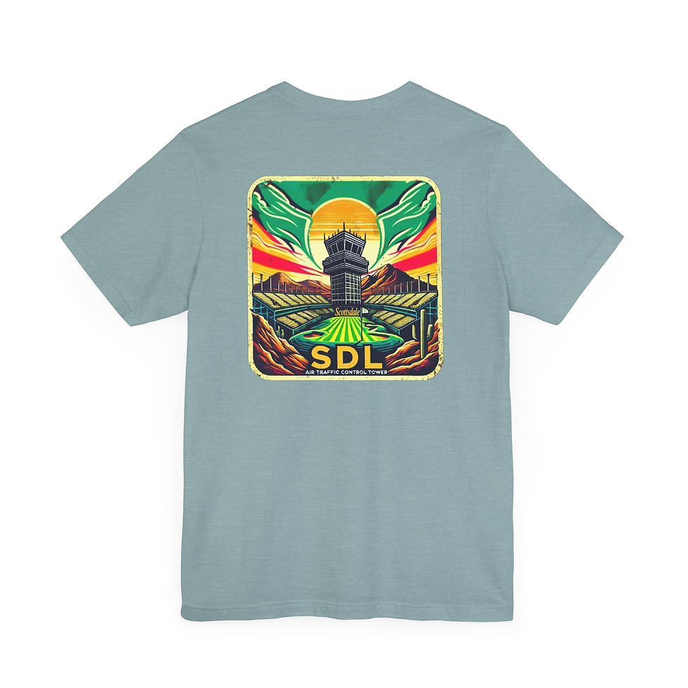 Thumbnail: Scottsdale (SDL) Tower Air Traffic Control T-Shirt