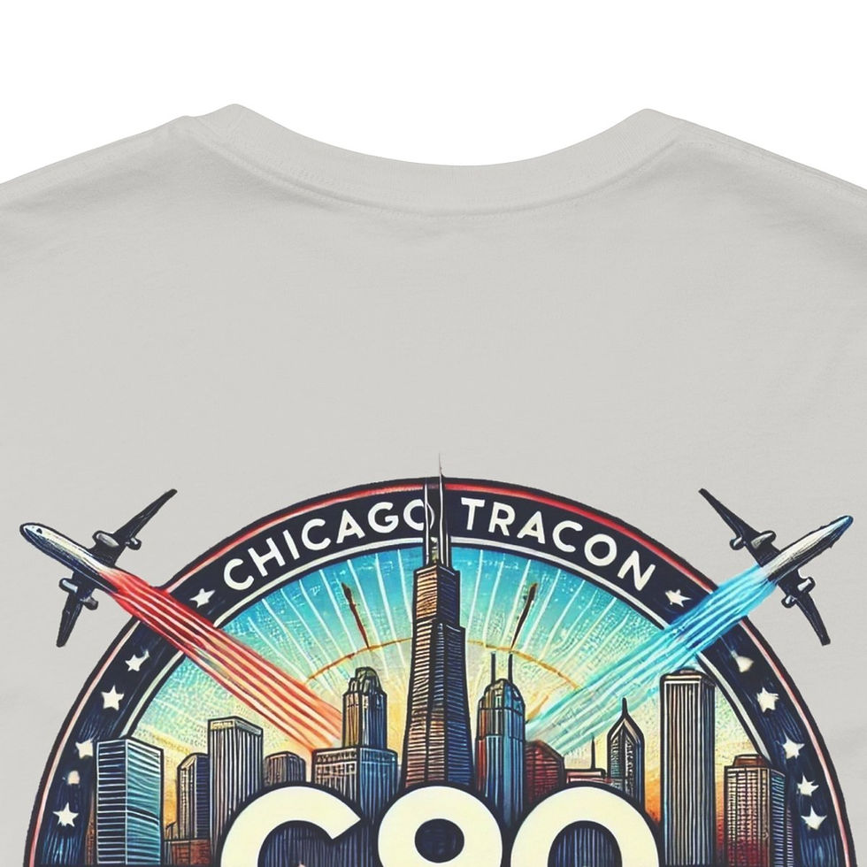 Thumbnail: Chicago (C90) TRACON Air Traffic Control T-Shirt