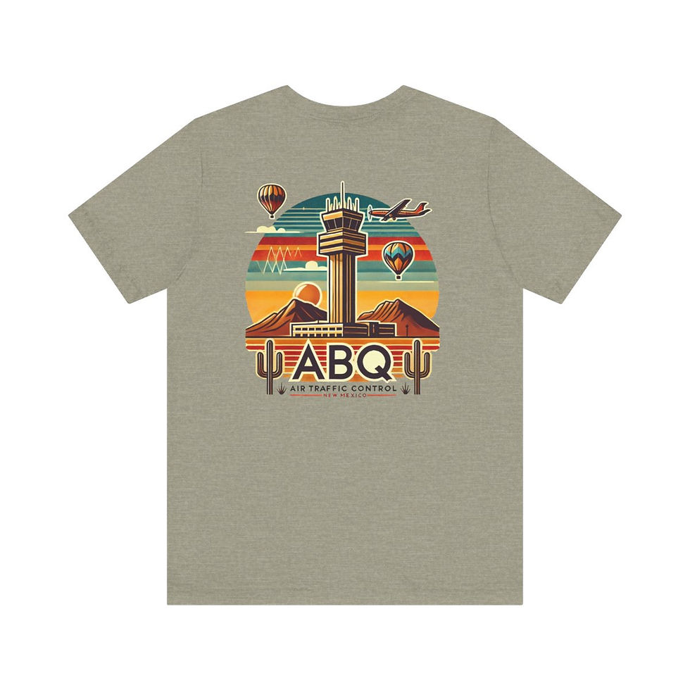 Thumbnail: Albuquerque (ABQ) Tower Air Traffic T-Shirt