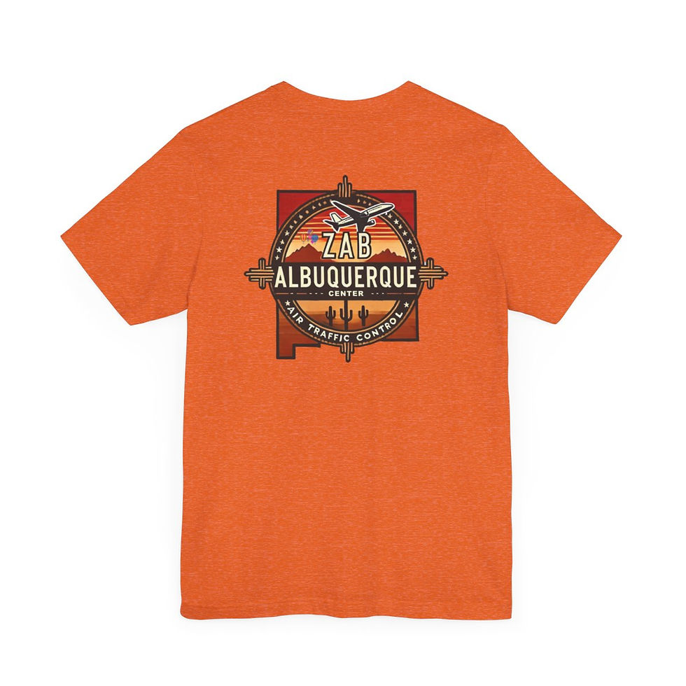 Thumbnail: New Mexico (ZAB) Albuquerque Center Air Traffic Control T-Shirt