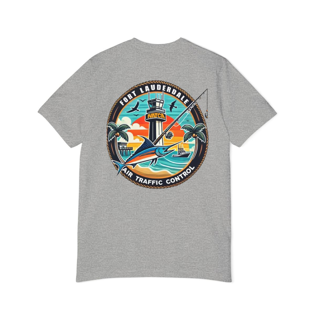 Fort Lauderdale ( FLL) NATCA Logo T-Shirt