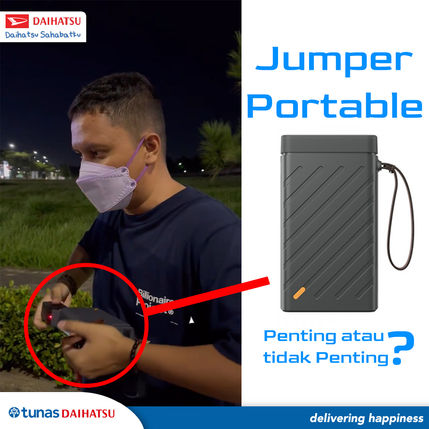 Arief Muhammad Mogok di Tengah Jalan, Jumper Aki Kini Lebih Mudah!