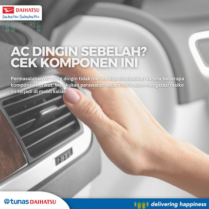 Tips Mengatasi AC Mobil yang Tidak Dingin Merata