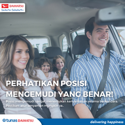 Begini Posisi Mengemudi Mobil yang Benar