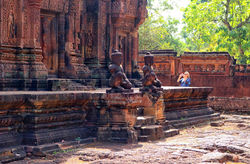 Camboja, Siem Reap, templos do séc x