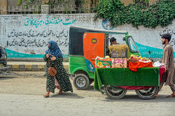 ruas de Peshawar