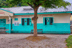 visita à cidade de Mossaka