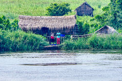 margens do Rio Congo