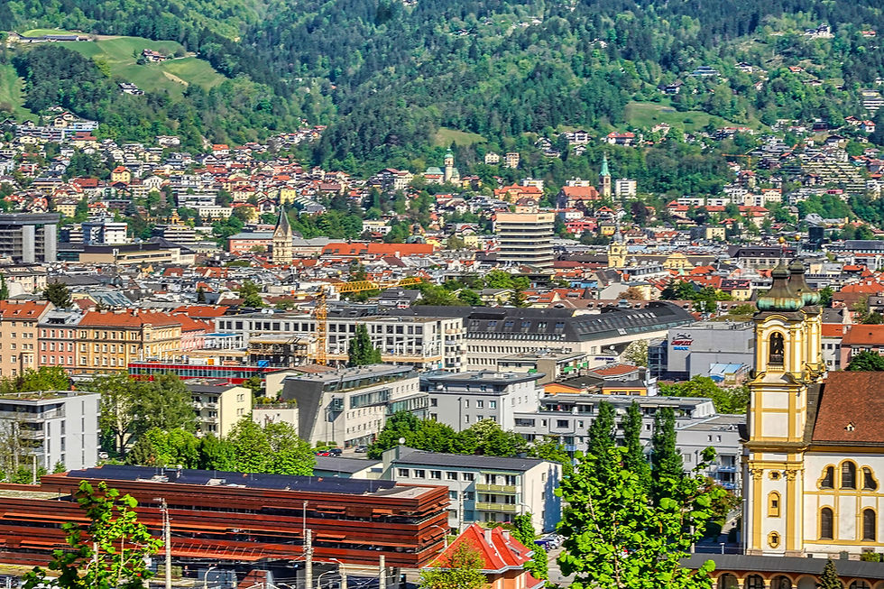 Innsbruck vista do quarto
