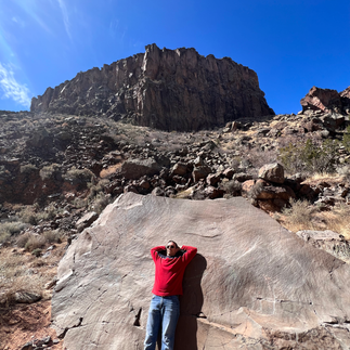 Man at Diablo Canyon
