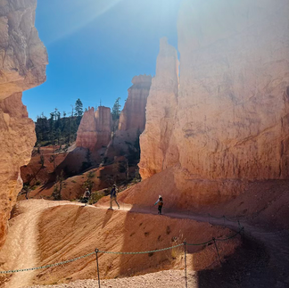 Canyon views throughout on the Tower Bridge Trail
