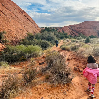 Such a beautiful hike at snow canyon