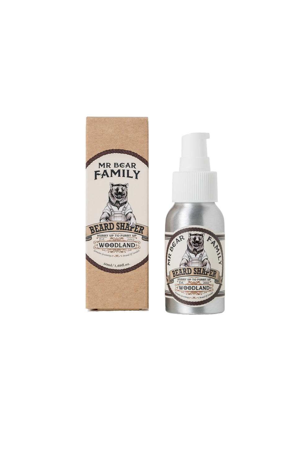 Thumbnail: Mr Bear Family Beard Shaper Woodland 50ml