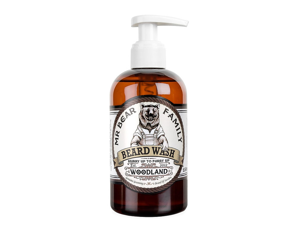 Mr Bear Family Beard Shampoo Woodland 250ml
