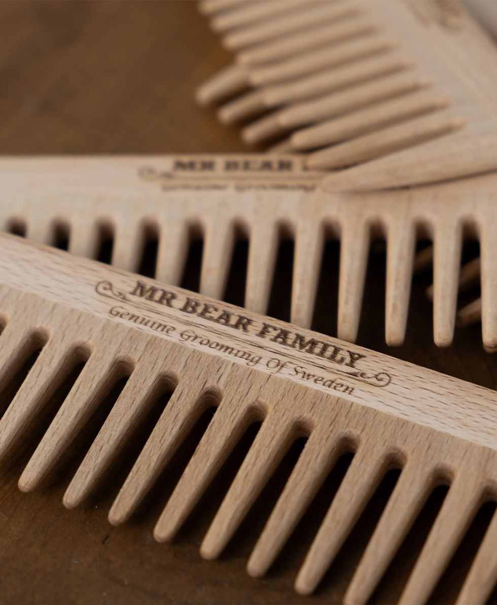 Thumbnail: Mr Bear Family Beard Comb