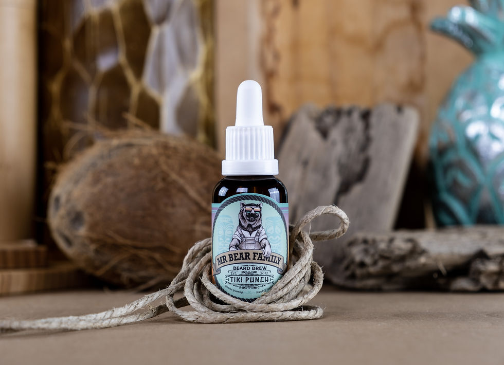 Thumbnail: Mr Bear Family Beard Oil Tiki Punch 30ml