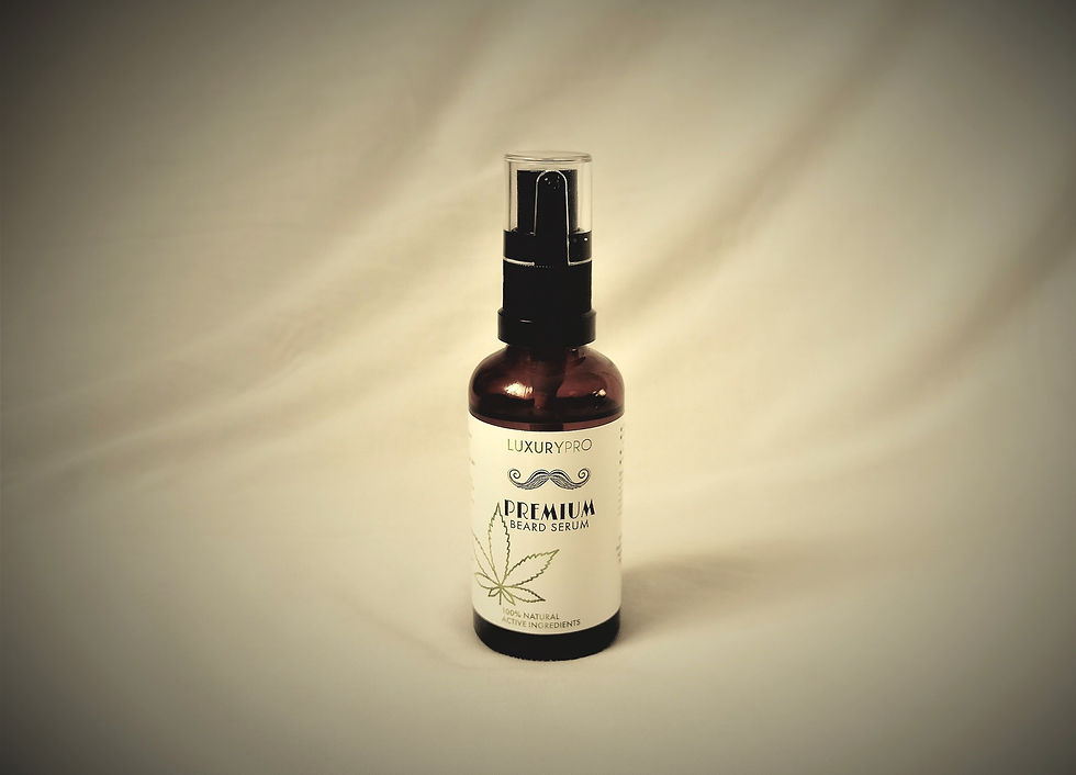 Luxurypro Premium Beard Serum with Hemp Oil 50ml