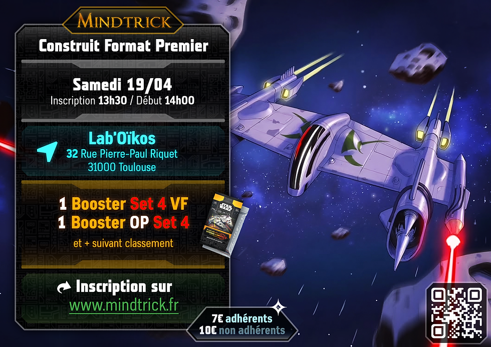 Tournoi Star Wars Unlimited - Construit