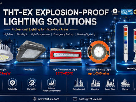 從防爆照明到電氣配線系統,THT-EX 提供全方位的安全整合
