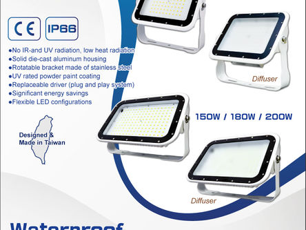 新產品-防水LED泛光燈/投光燈