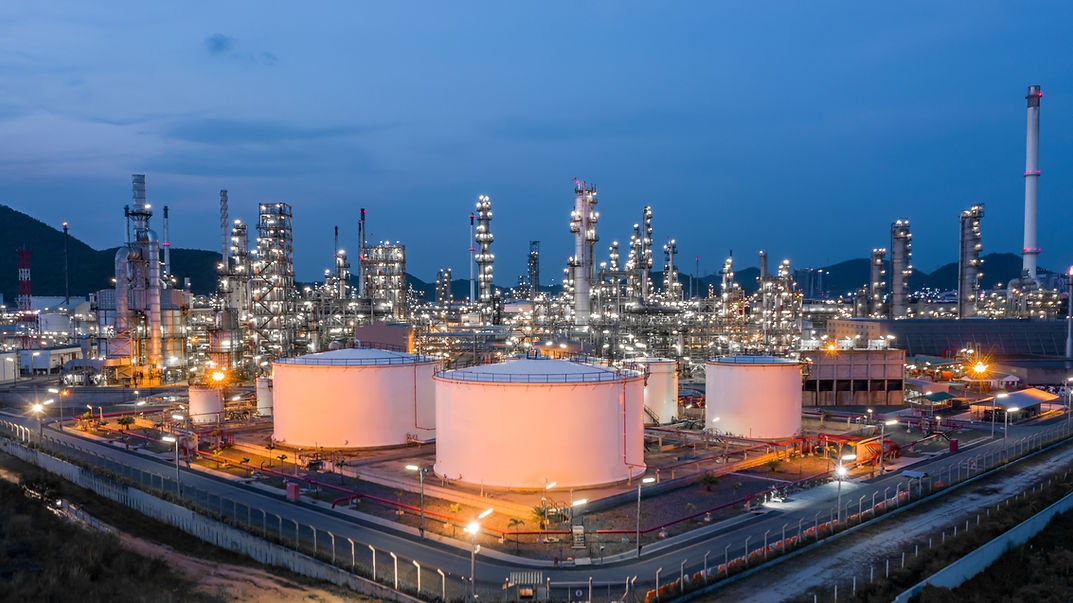 aerial-view-oil-storage-tank-oil-refinery-factory-plant-night-refinery-factory-oil-storage