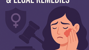 Domestic Violence Act (PWDVA) – Rights, Complaints & Legal Remedies