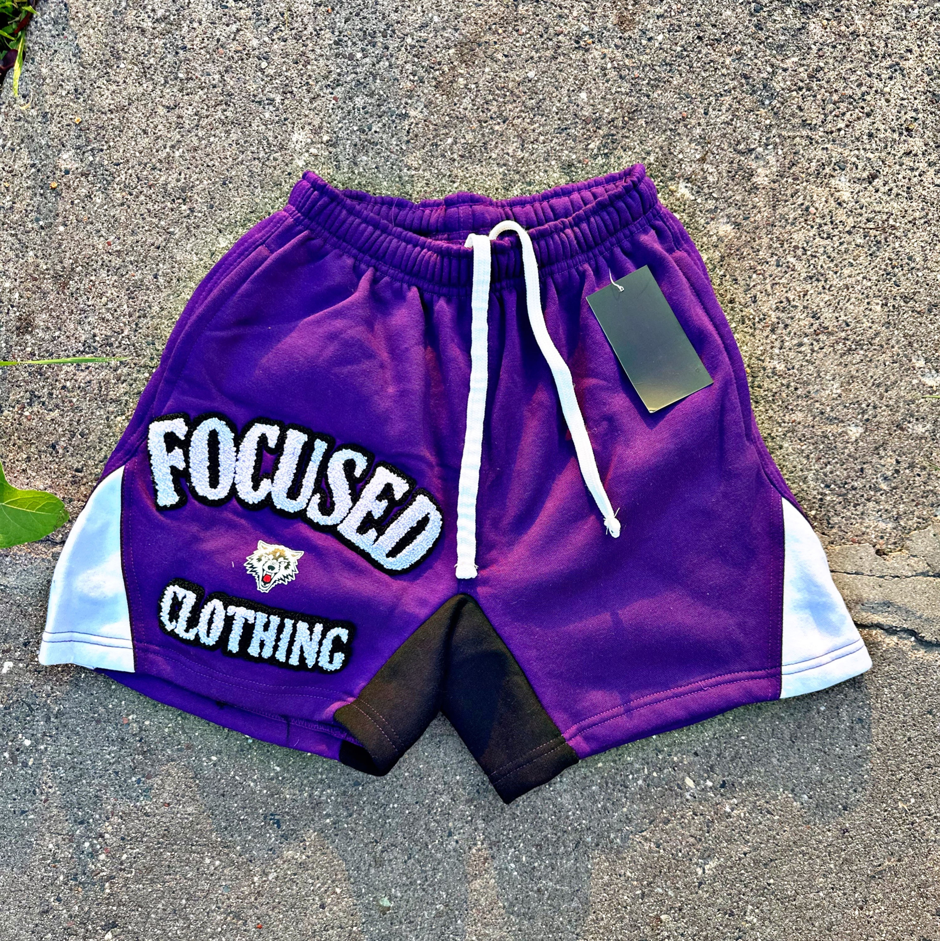 Purple Focused Shorts