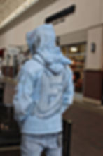 Thumbnail: Demon Time Sky Blue Hoodie