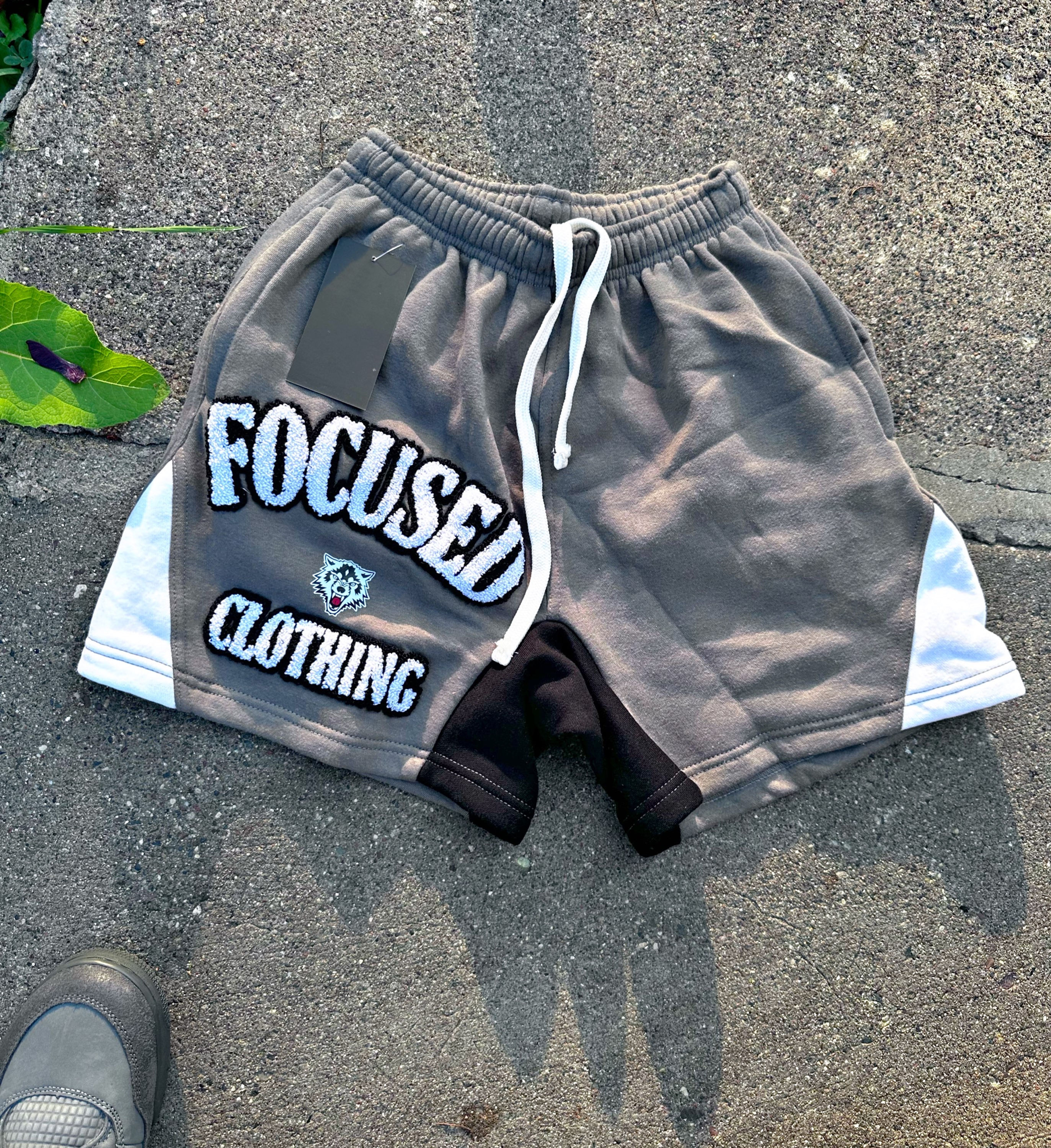 Grey Focused Shorts