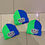 Thumbnail: Black Excellence Beanies (Green&Blue) (Purple&Gold)