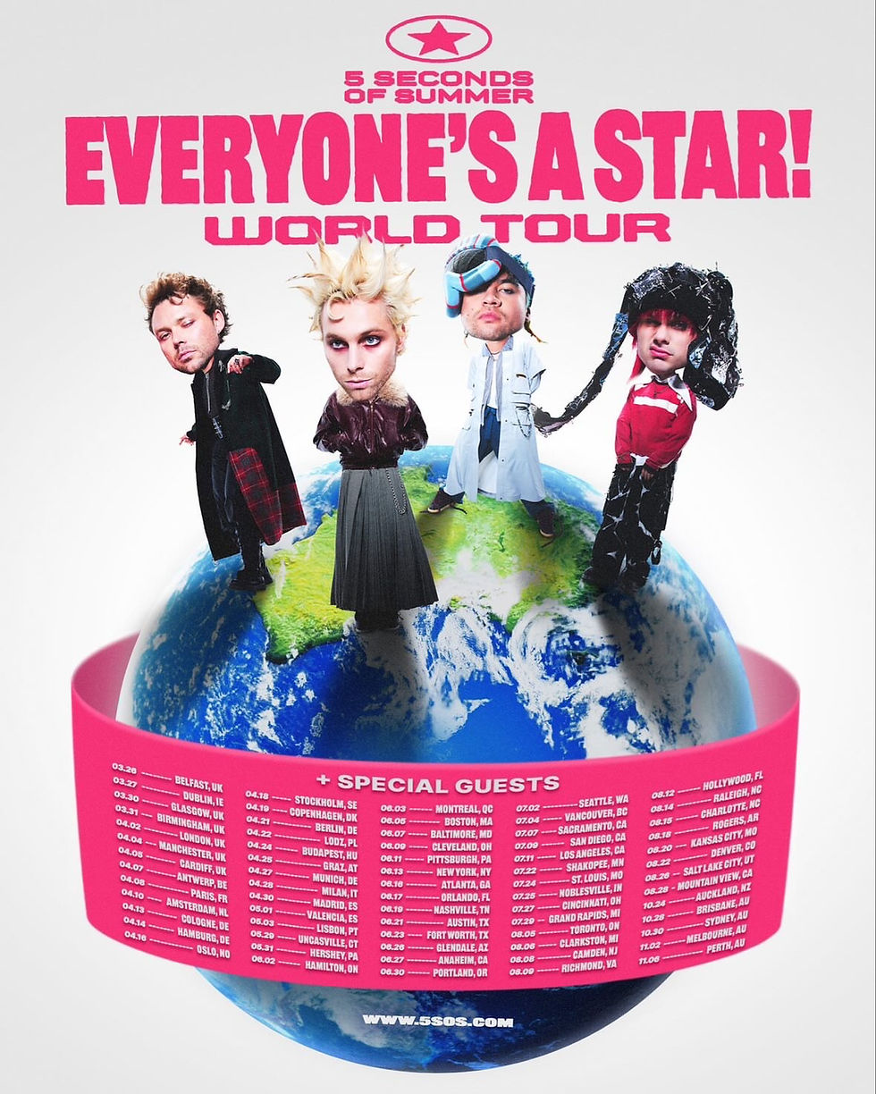 5 Seconds of Summer: Everyone's A Star! World Tour