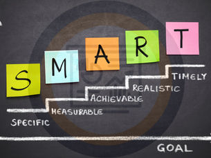 SMART Diagram over MannagementXP Business Planning Logo